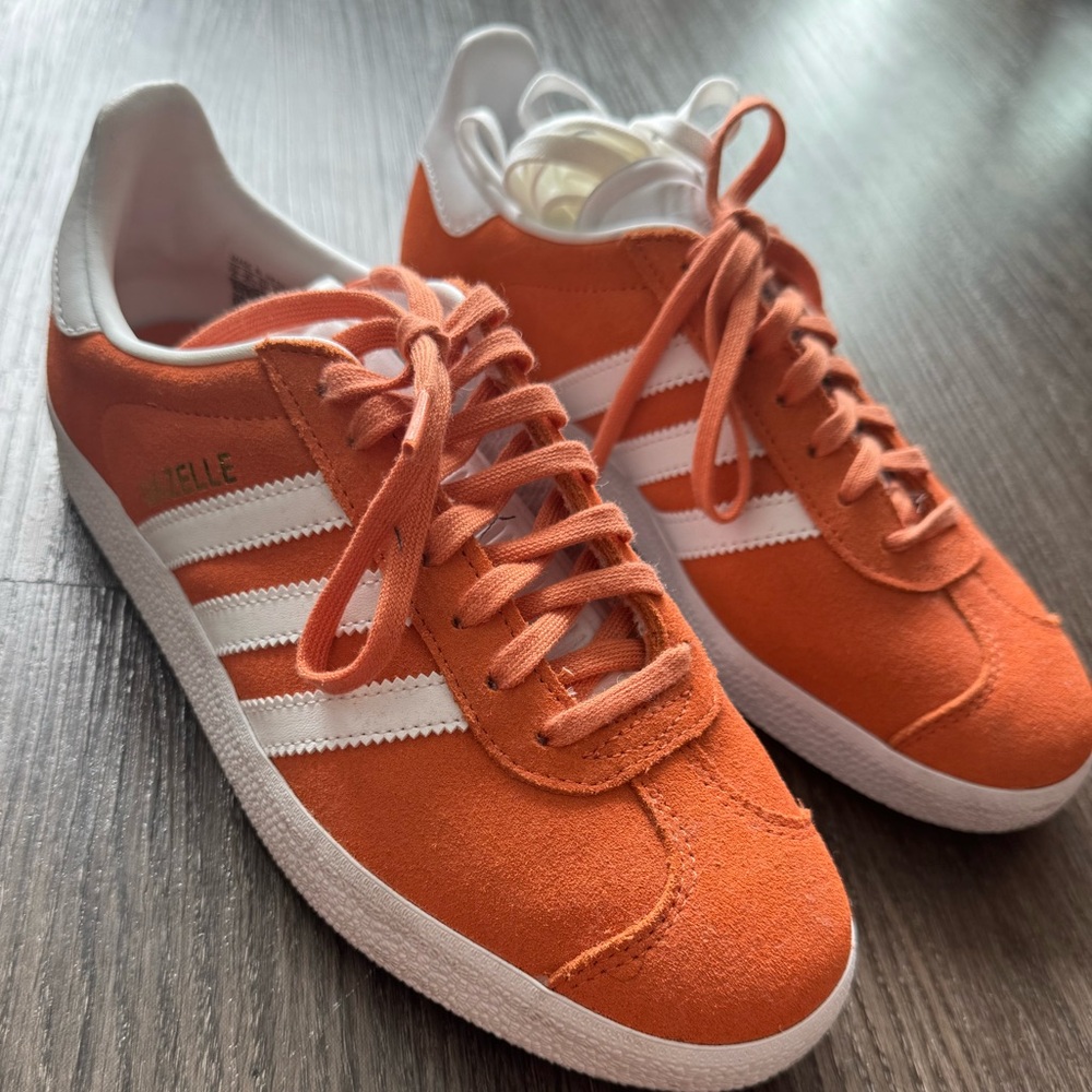 adidas Originals Orange and White Sneakers